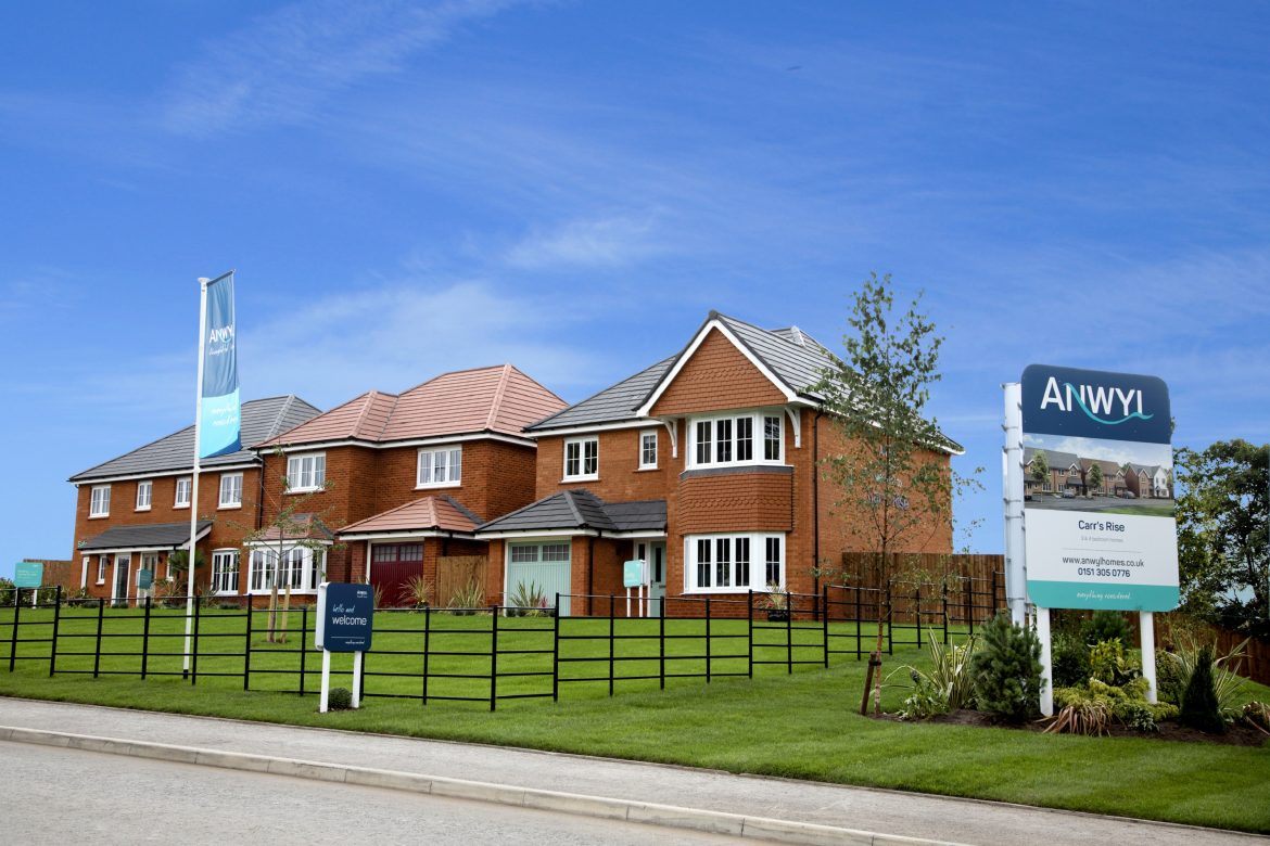 Anwyl Homes Carr's Rise Show area