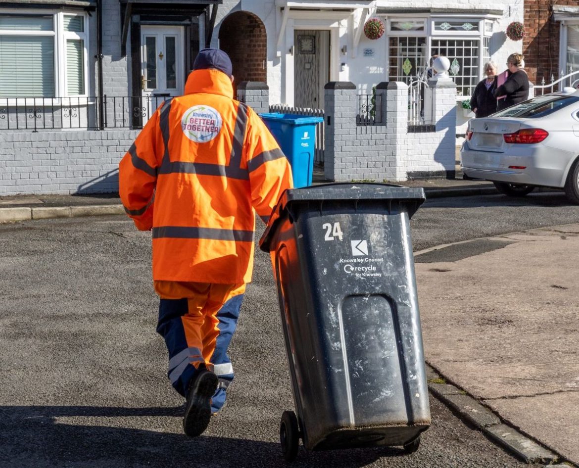 binman pulling bin