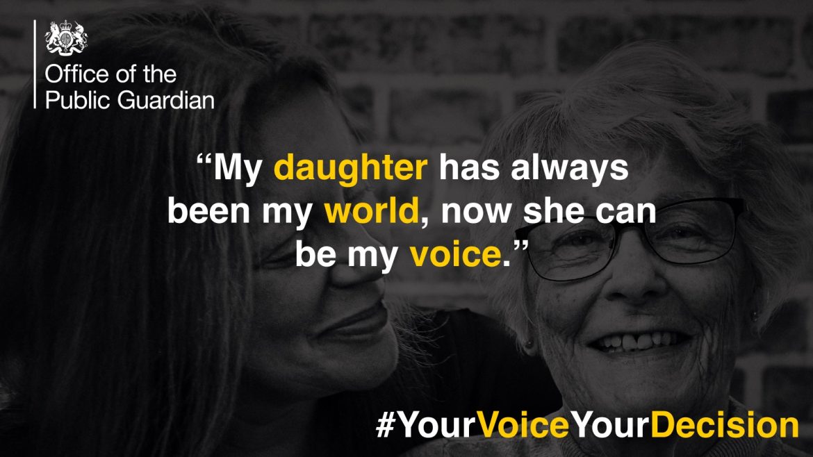 Your voice your choice graphic