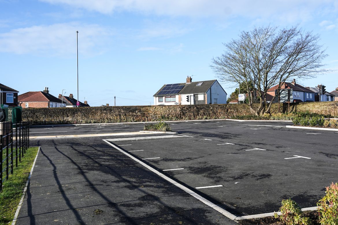 New car park at Whiston Juniors FC