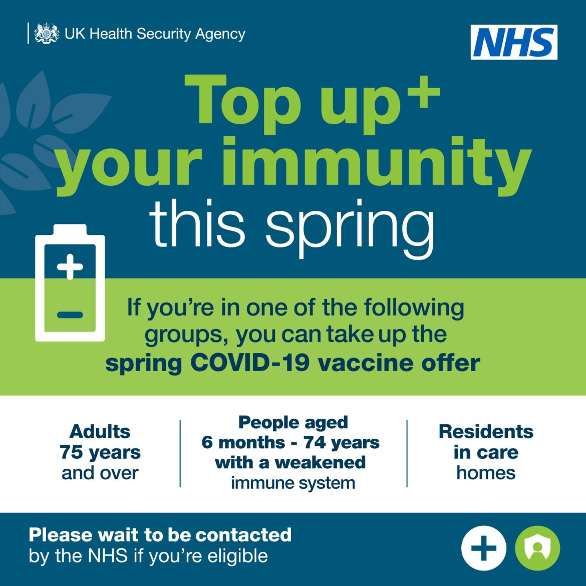 top up your immunity this spring
