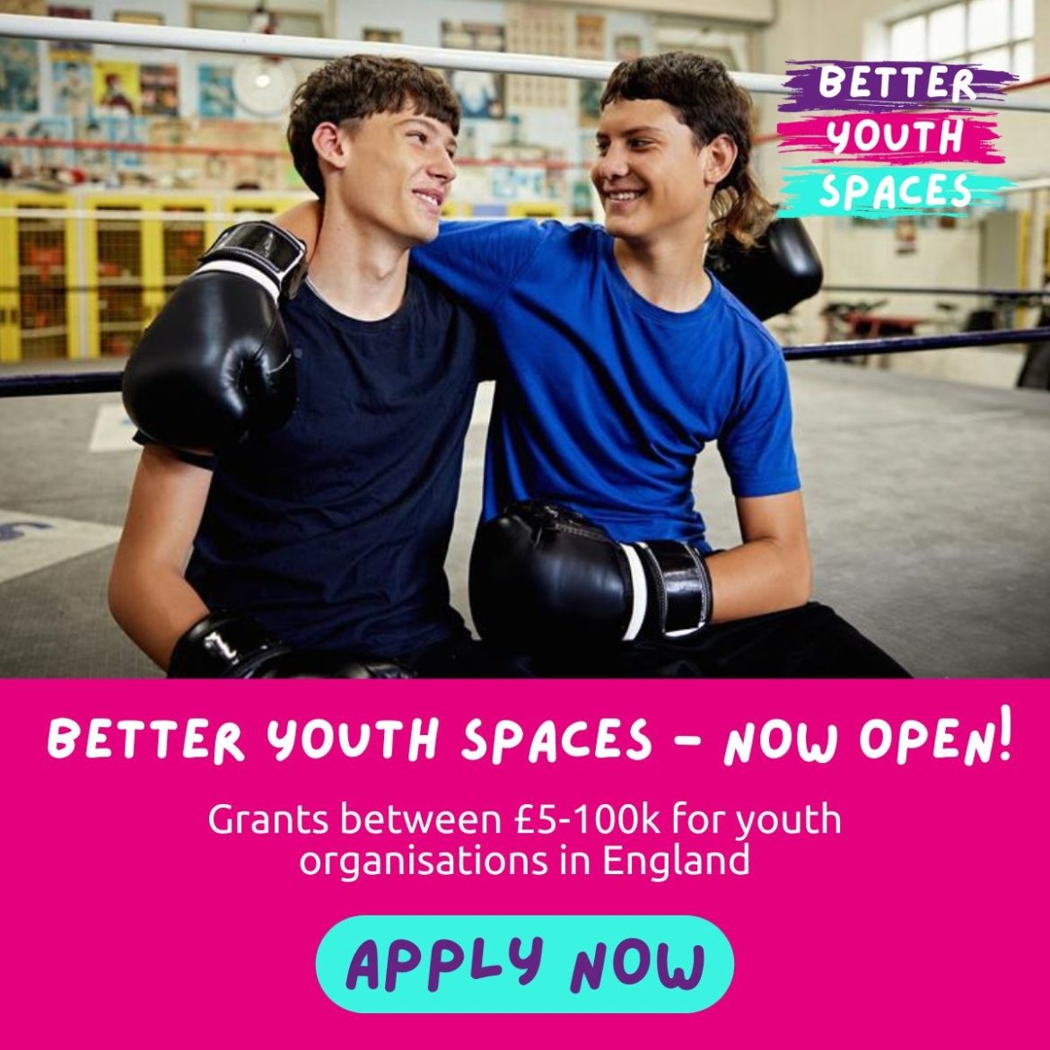 young people at a boxing club