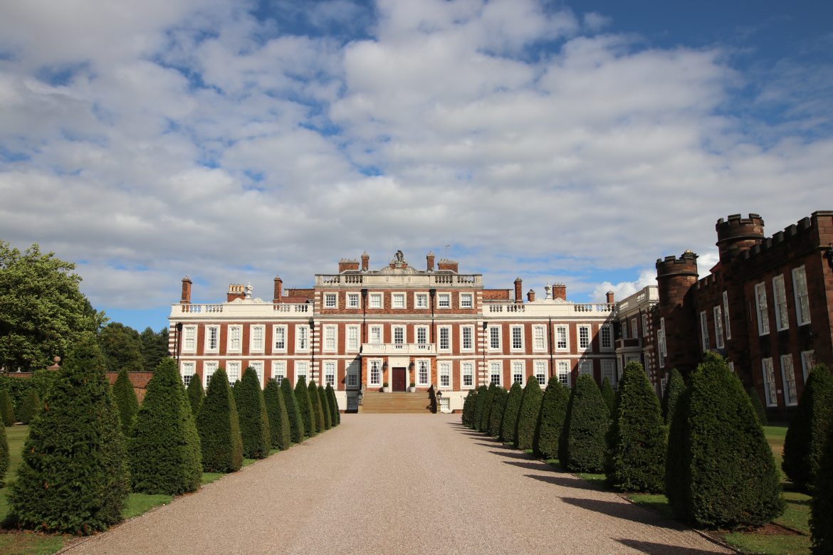 Exterior of Knowsley Hall