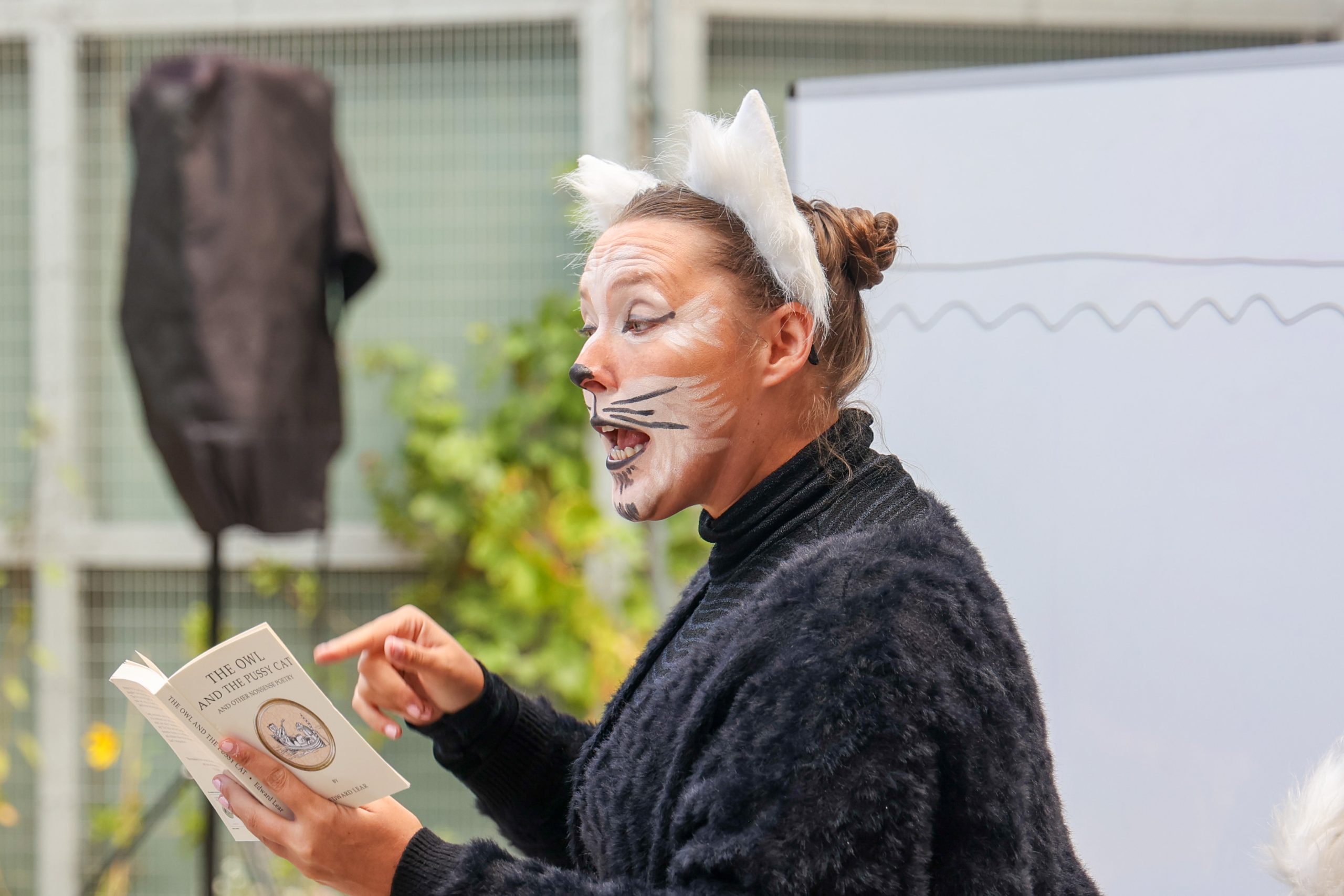 Potty Plants with Edward Lear and Foss, His Curious Cat at Shakespeare North Playhouse. Serious Nonsense Festival 2026. 