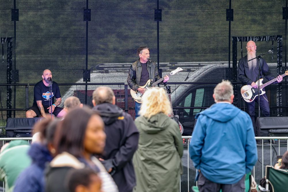 SPACE perform at Stockbridge Village Music and Arts Festival